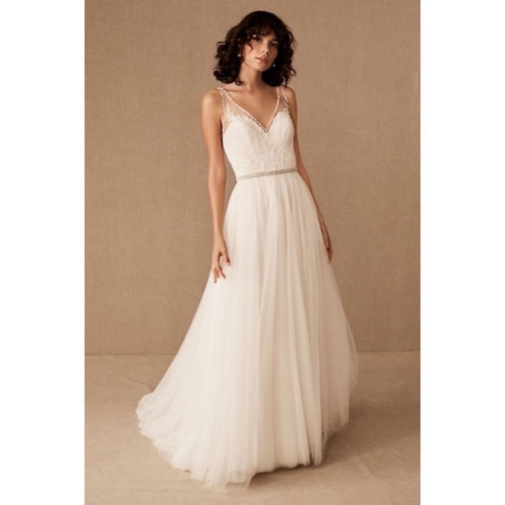 NWT Wtoo By Watters Cassia Gown BHLDN Unaltered